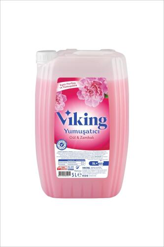 Çamaşır Yumuşatıcısı Gül & Zambak 5 Litre 1 Adet - Viking