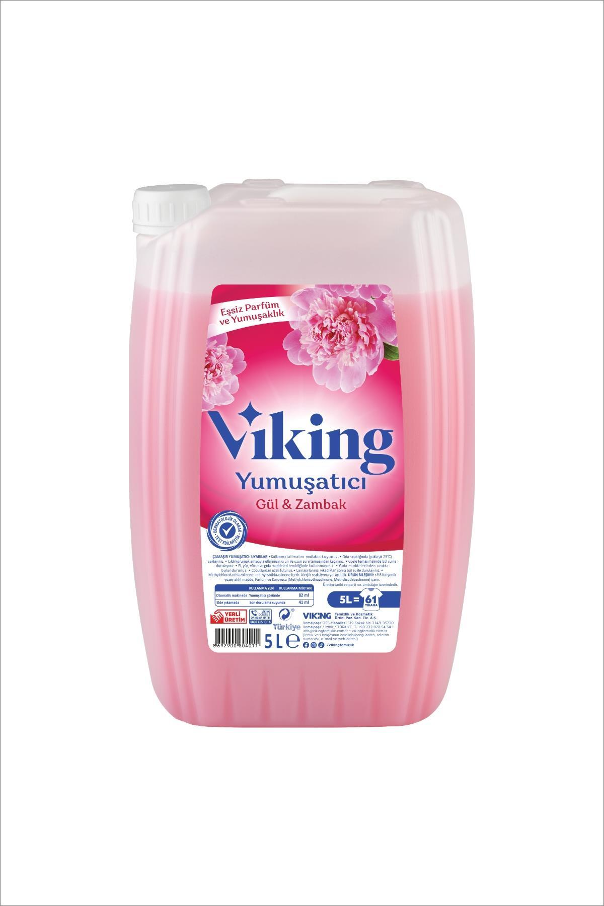 Çamaşır Yumuşatıcısı Gül & Zambak 5 Litre 1 Adet