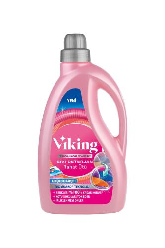 TECHNOPOWER Sıvı Çamaşır Deterjanı Rahat Ütü 2.7 lt - Viking
