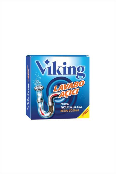 Viking Lavabo Açıcı 2 x 50 gr Granül - 1