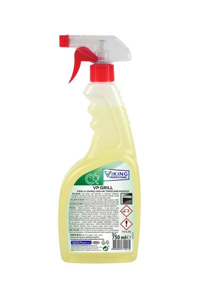 VP GRILL Fırın ve Yanmış Yağları Temizleme Maddesi 750 ml 1 Adet - 1