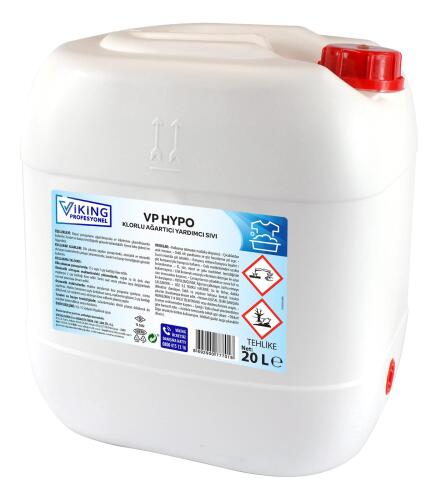 VP HYPO Klorlu Ağartıcı Yardımcı Sıvı 20 L 1 Adet - Viking