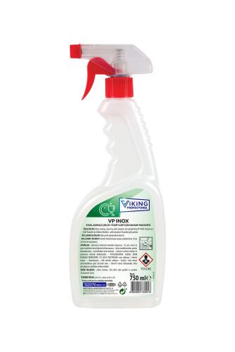 VP INOX Paslanmaz Çelik Yüzeyler İçin Bakım Maddesi 750 ml 1 Adet - VIKING