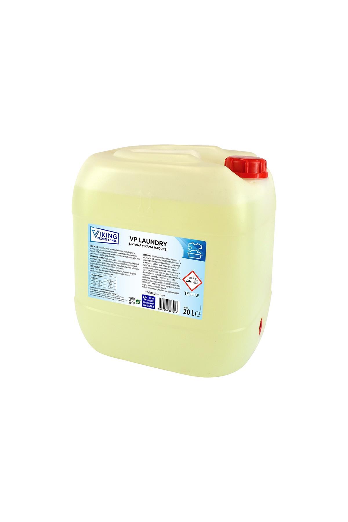 VP LAUNDRY Sıvı Enzimli Ana Yıkama Maddesi 20 L 1 Adet