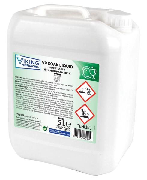 VP SOAK LIQUID Leke çıkarıcı Ön Daldırma Maddesi 5 L 1 Adet - 1